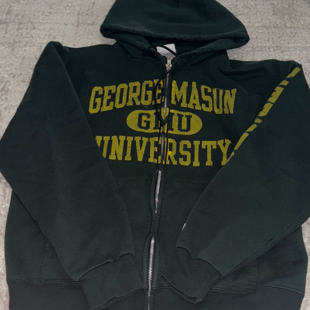 Champion Green Zip Up Hoodie